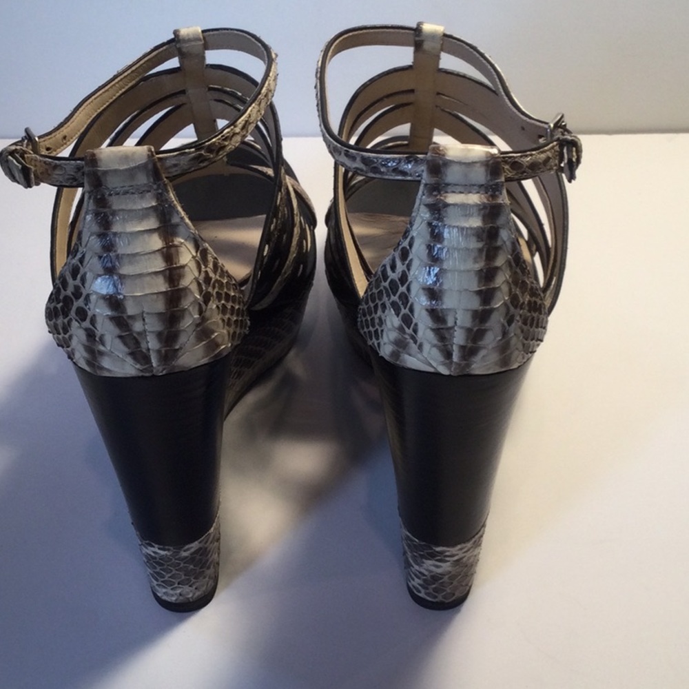 Kors Michael Kors Python Strappy Platforms - image 5